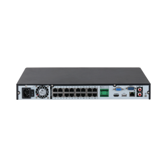 Dahua 16-Channel NVR supporting 4MP and 8MP IP cameras