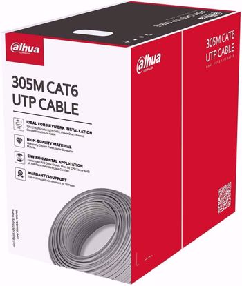 Dahua Cat 6 Cable 305 Meter for CCTV and network installations